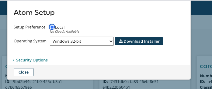 atom-setup