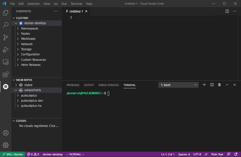 VSC - Helm repos